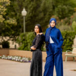 Wide-Leg Satin Trousers