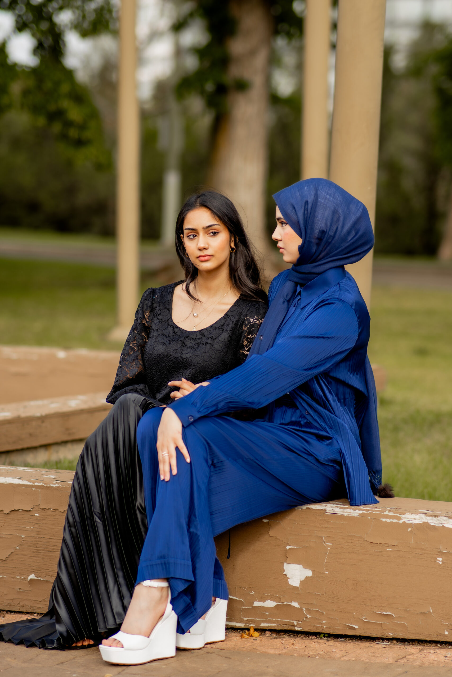 Pleated Satin Button-Down Shirt - Image 5