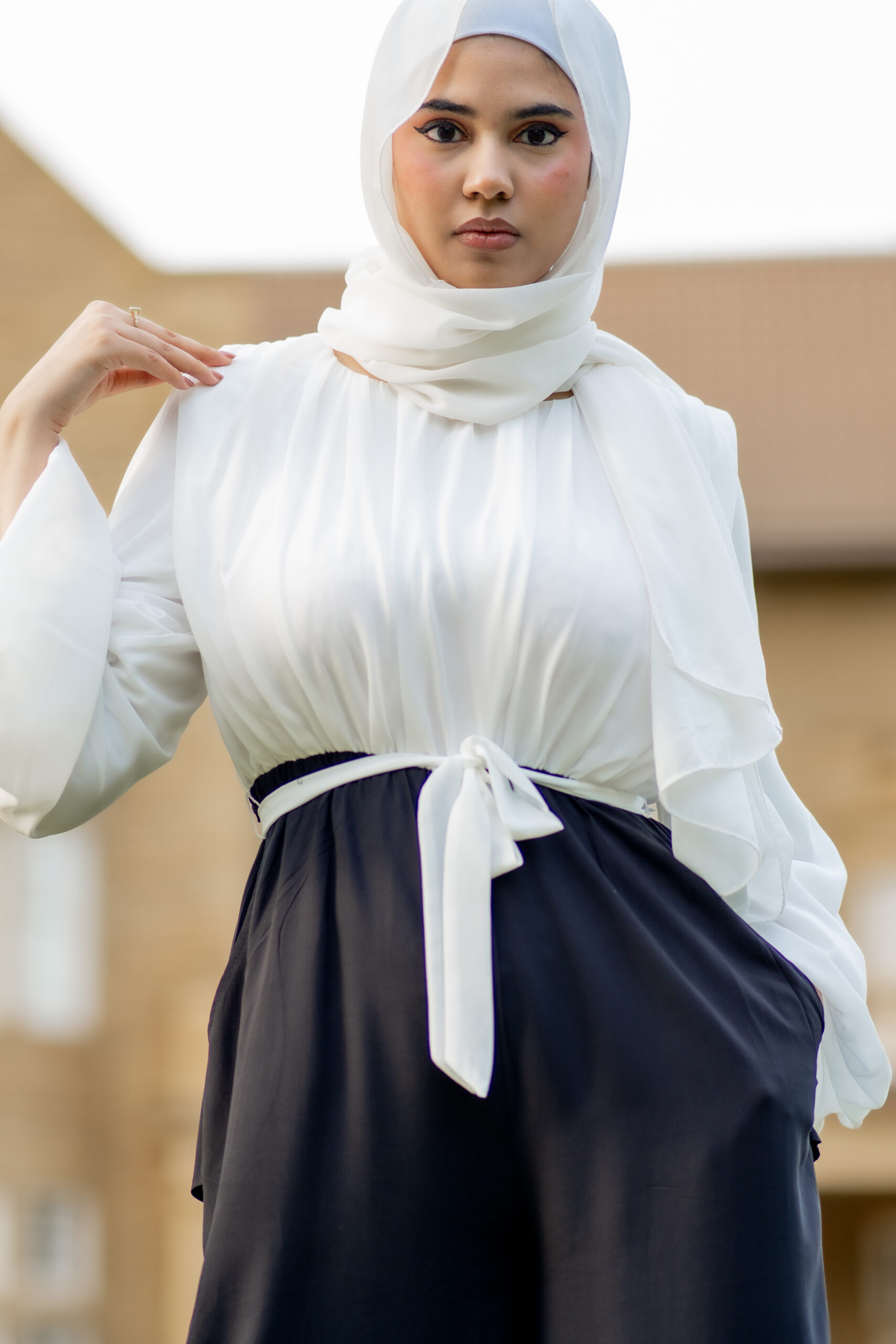 Wide-Legged Modest Jumpsuit - Image 8